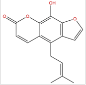 别欧前胡素 CAS：642-05-7 中药对照品标准品