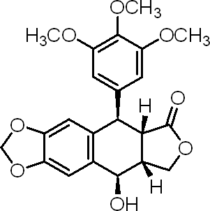 苦鬼臼毒素 CAS：477-47-4 中药对照品标准品