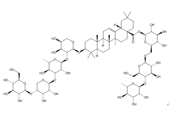 Clematichinenoside C  CAS：177912-24-2 中药对照品标准品