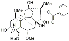 苯甲酰新乌头原碱 CAS：63238-67-5 中药对照品标准品