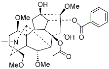 次乌头碱 CAS：6900-87-4 中药对照品标准品