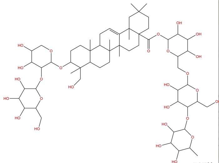 红毛七皂苷F CAS：60451-47-0 中药对照品标准品