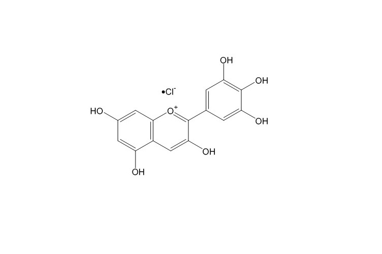氯化飞燕草素CAS:528-53-0中药对照品标准品