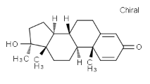 17β-羟基-17-甲基雄甾-1,4-二烯-3-酮 CAS号：72-63-9 中药对照品