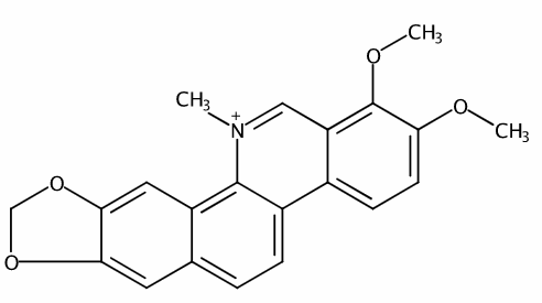 盐酸白屈菜红碱 CAS号：3895-92-9 中药对照品标准品