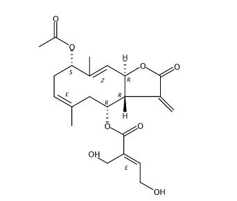 Eucannabinolide CAS号：38458-58-1 中药对照品标准品