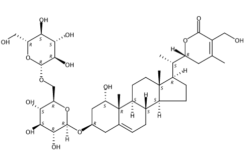 睡茄皂苷IV CAS号：362472-81-9 中药对照品标准品