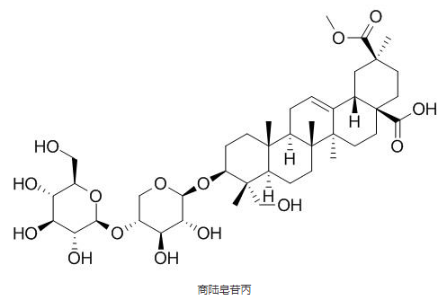 商陆皂苷C CAS号：65931-92-2 中药标准品对照品