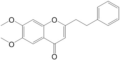 6,7-二甲氧基-2-（苯基乙基）色酮 CAS号：84294-87-1 中药对照品