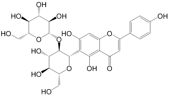 异牡荆素-2''-O-葡萄糖苷 CAS号：60767-80-8 中药对照品标准品