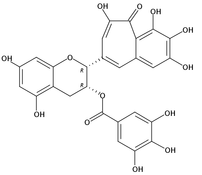 Epitheaflagallin 3-O-gallate CAS：102067-92-5 中药对照品标准品