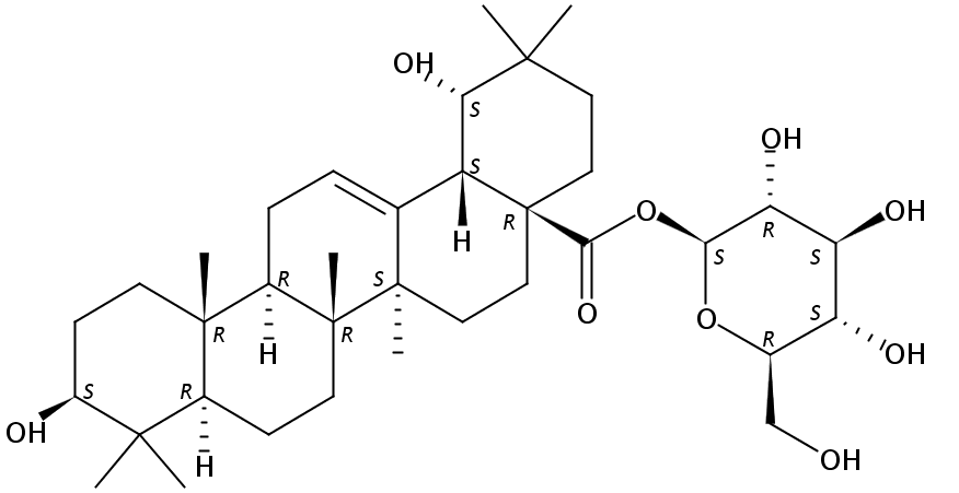 泰国树脂酸-28-O-β-D-葡萄糖酯苷CAS：155653-86-4 中药对照品