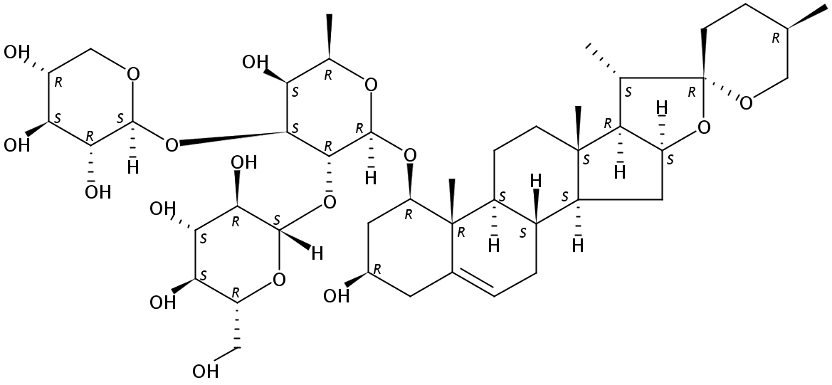 短葶山麦冬皂苷C CAS：130551-41-6 中药对照品标准品