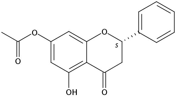 7-乙酸-5,7-二羟基双氢黄酮酯 CAS：109592-60-1中药对照品标准品