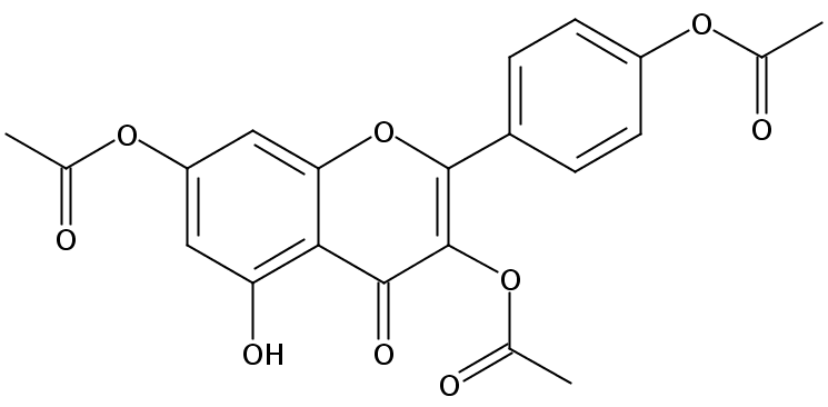 3,4',7-三乙酸堪非醇酯 CAS：143724-69-0 中药对照品标准品