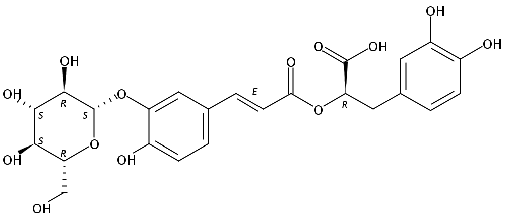 异迷迭香酸苷 CAS：178895-25-5 中药对照品标准品