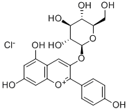 天竺葵素-3-氯化葡萄糖苷 CAS：18466-51-8 中药对照品标准品