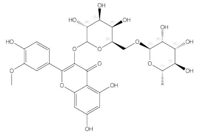 异鼠李素-3-O-刺槐二糖苷 | CAS No.53584-69-3