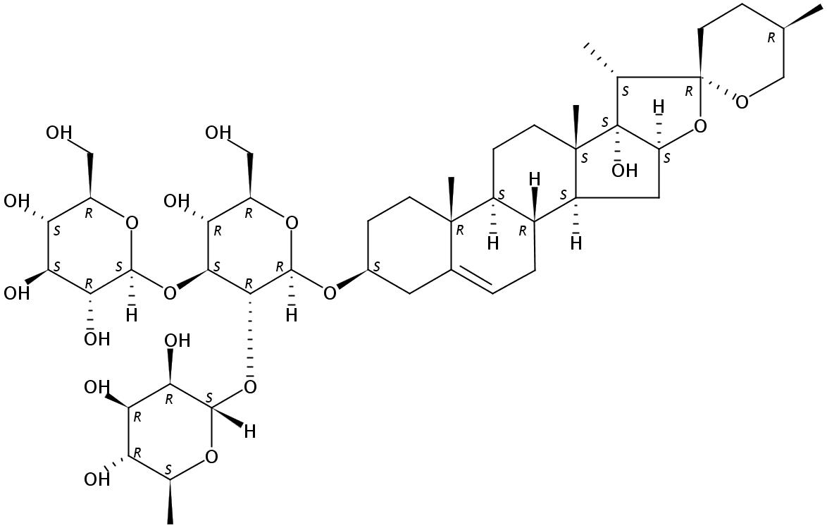 重楼皂苷D | CAS No.90308-85-3