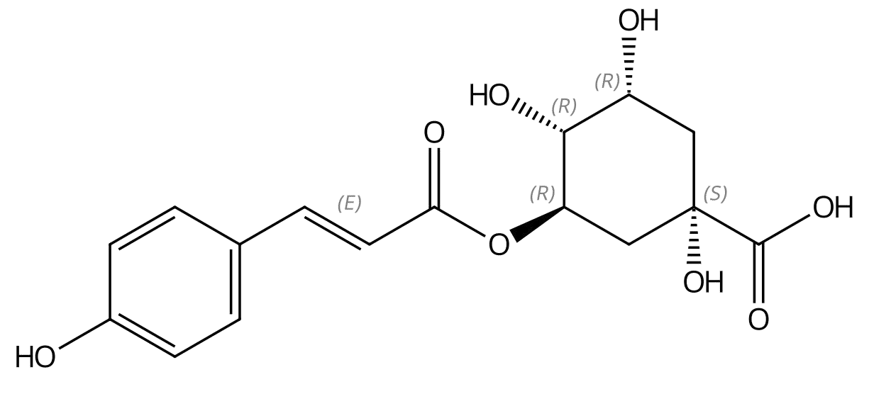 3-O-对香豆酰基奎宁酸 | CAS No.5746-55-4