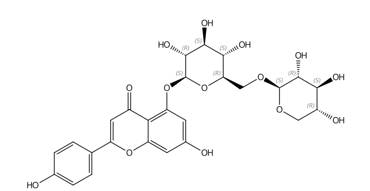 芹菜素-5-O-茜黄苷 | CAS No.2382681-38-9