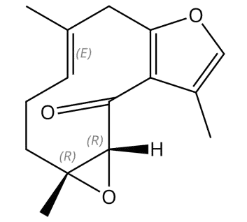 蓬莪术环氧酮 | CAS No.7727-79-9