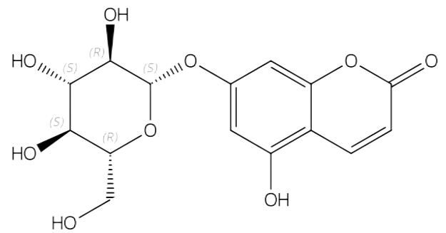 5,7-二羟基香豆素-7-O-B-β-呲喃葡萄糖 | CAS No.944726-22-1