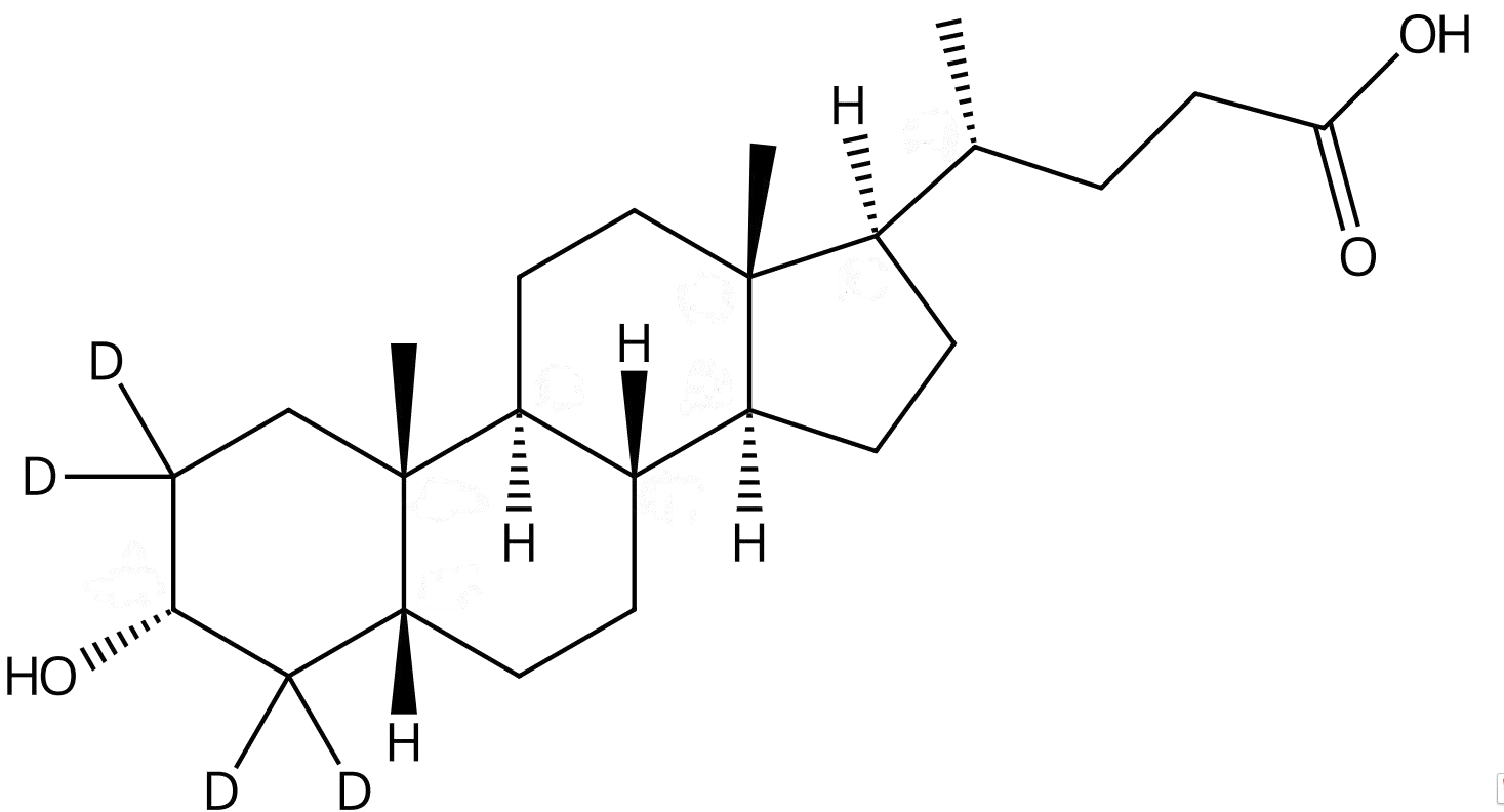 石胆酸-D4 | CAS No.83701-16-0