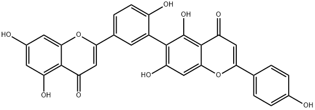  罗波斯塔双黄酮 |  CAS No.49620-13-5