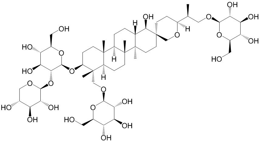 凤仙萜四醇苷M CAS No.161016-51-9