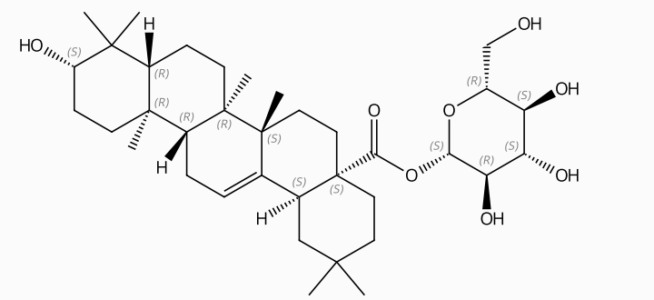 齐墩果酸beta-D-吡喃葡萄糖基酯 | CAS No.14162-53-9