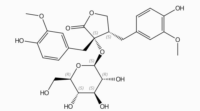 去甲络石苷元8'-O-β-葡萄糖苷 | CAS No.858127-38-5