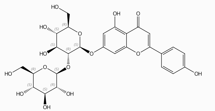 芹菜素-7-O-槐糖苷 | 52073-83-3