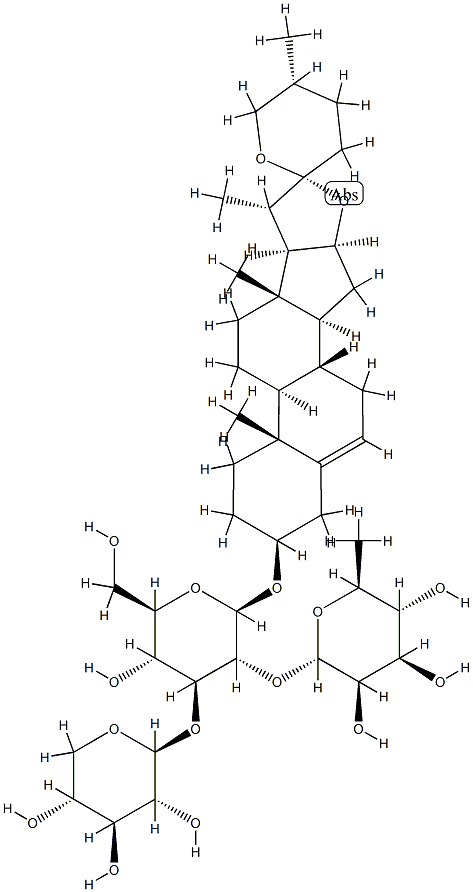  麦冬皂苷D' | CAS No.65604-80-0