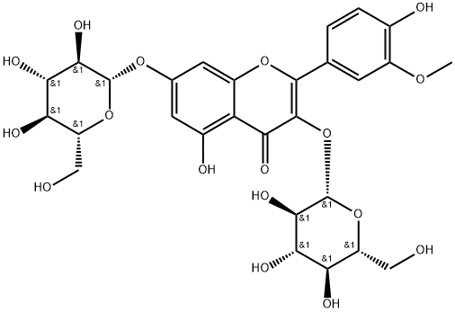 异鼠李素-3,7-二-O-β-D-葡萄糖苷 | CAS No.6758-51-6