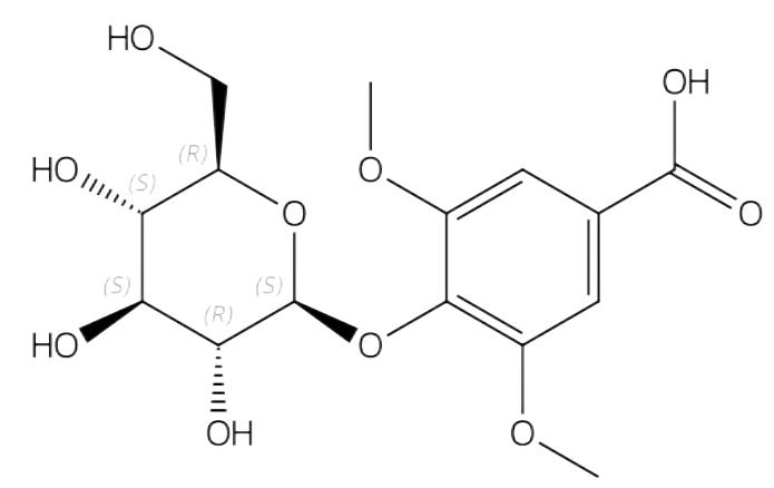 丁香酸葡萄糖苷 | CAS No.33228-65-8