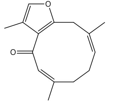 异莪术呋喃二烯酮 CAS |No.24268-42-6