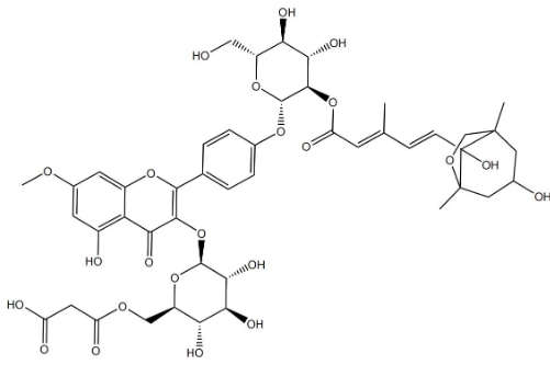 货号DS0555丨鼠李柠檬素-3-O-（6'''-O-丙二酸）