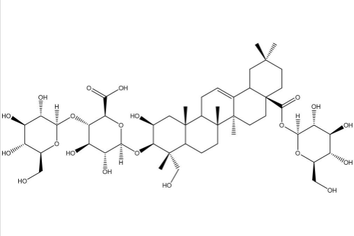 贝萼皂苷元-3-O-[β-D-吡喃葡萄糖-（1→3）-β-D-吡喃葡萄糖醛