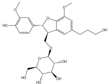 二氢去氢双松柏醇-9-O-β-D-吡喃葡葡糖苷丨CAS No.421546-95-4