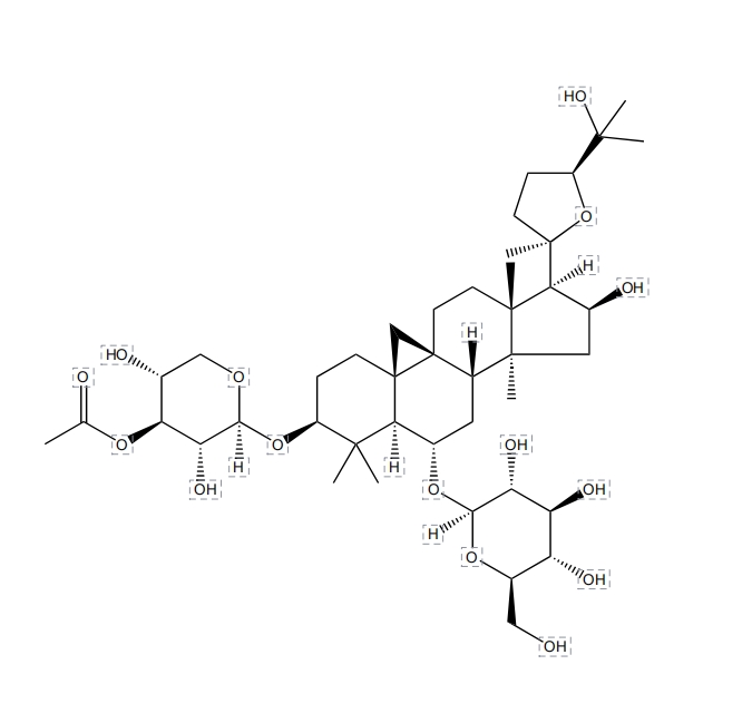 异黄芪皂苷II CAS：86764-11-6 中药对照品 标准品