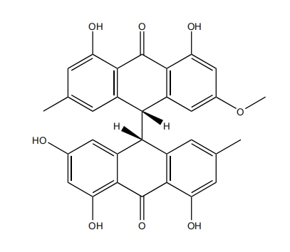 顺式大黄素-大黄素甲醚二蒽酮 | CAS No.1085706-32-6