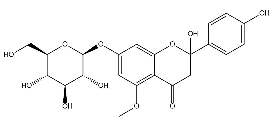 5-O-甲基-2-羟基柚皮素-7-O-葡萄糖苷