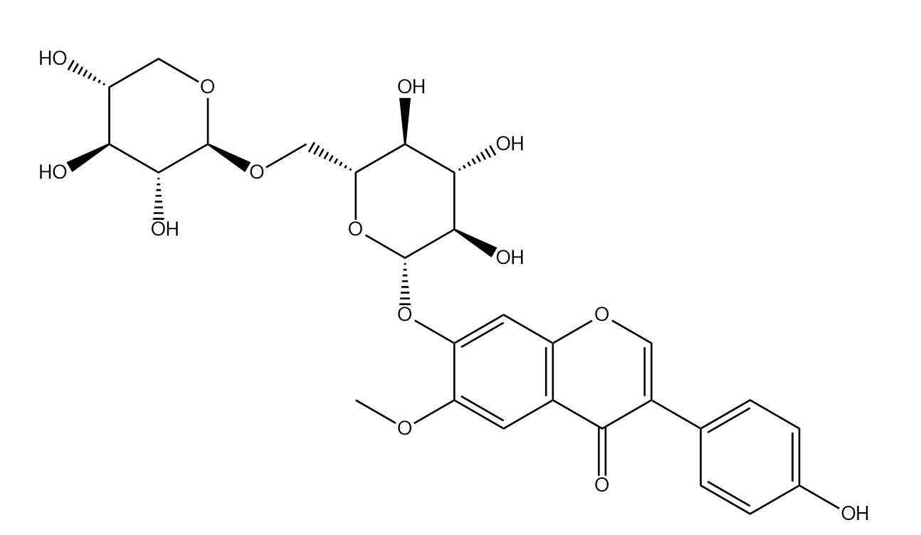 6''-O-木糖黄豆黄苷 | CAS No.231288-18-9