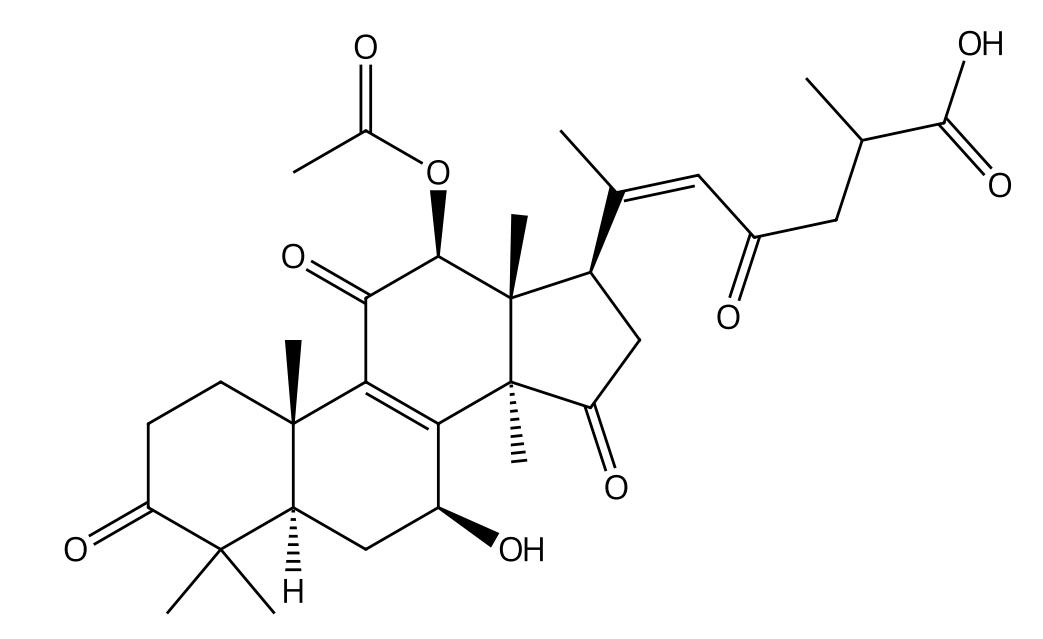 7β-羟基灵芝烯酸 F | CAS No.1245946-62-6