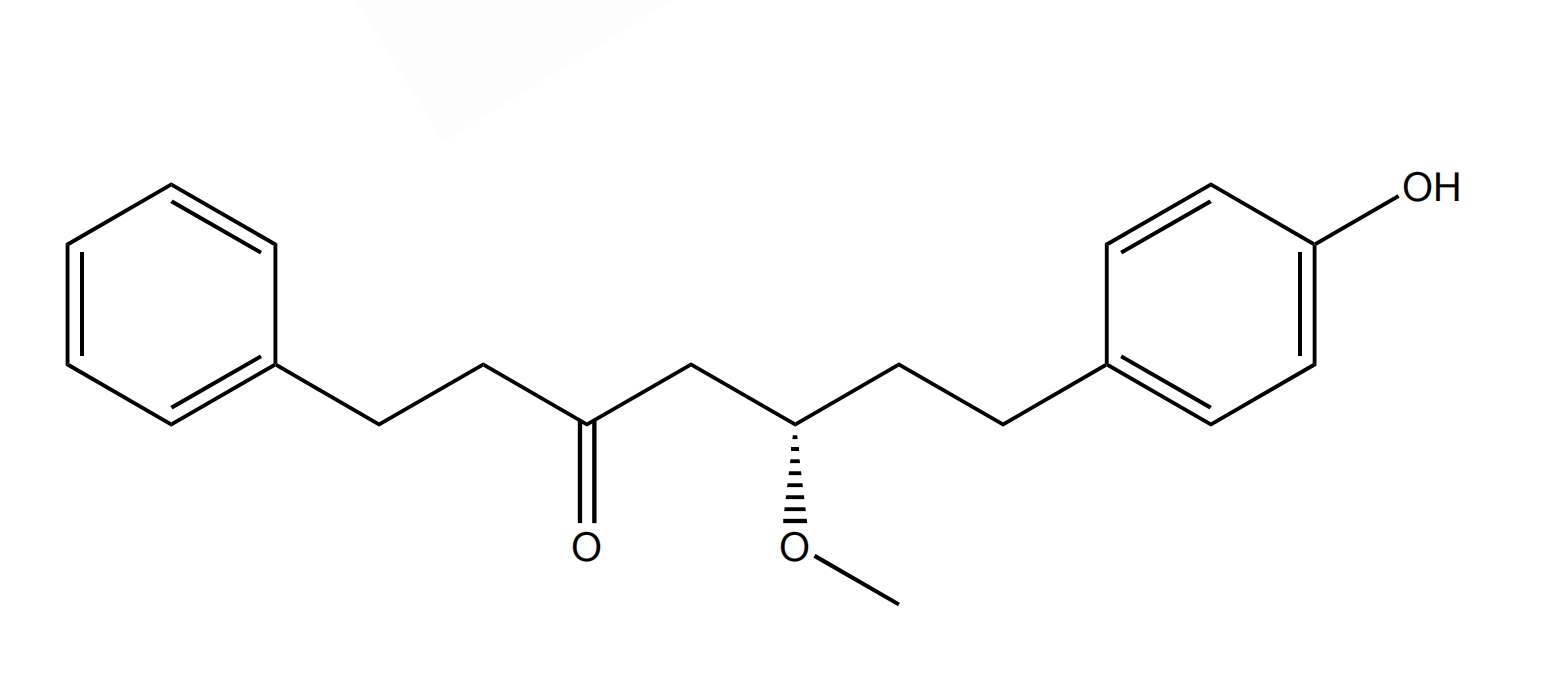 (5S)-7-(4-羟苯基)-5-甲氧基-1-苯基-3-庚酮 | CAS No.1004319-61-2