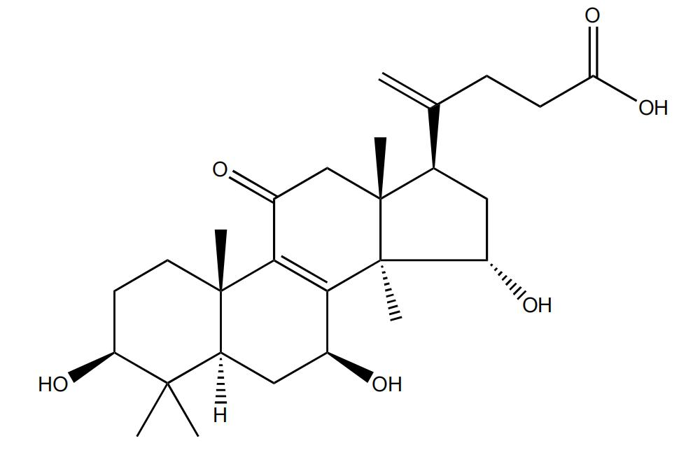 (3β,7β,15α)-Trihydroxy-4,4,14-trimethyl-11-oxo-chola-8,20-dien-24-oic acid