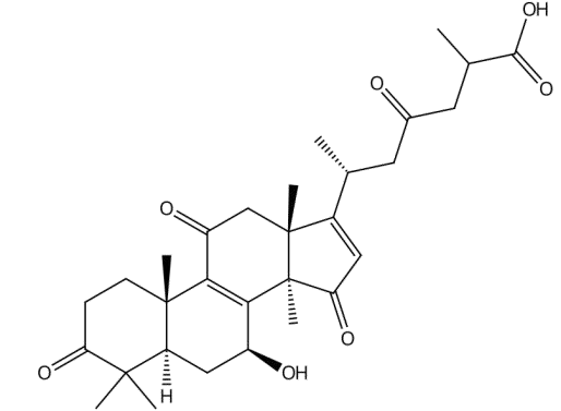 16,17-二去氢灵芝酸D | cas No.1427189-02-3