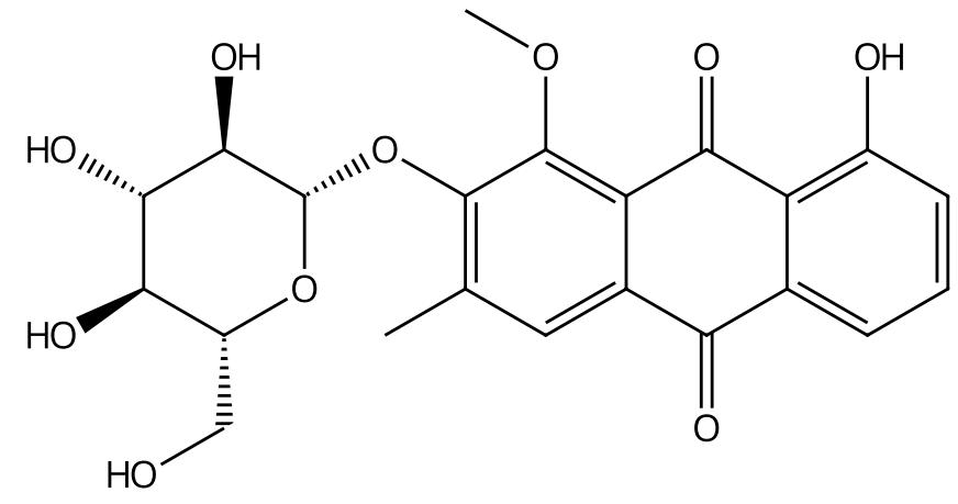 美决明子素2-O-β-D-葡萄糖苷 | CAS No.120163-18-0