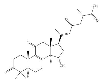 15α-羟基-3,11,23-三羰基羊毛甾-8,20(22)-二烯-26-酸 CAS 1309931-88-1